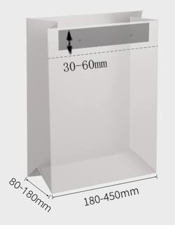 v bottom paper bag making machine