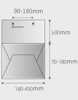 semi-automatic machine paper bag production